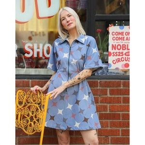 Noble Sparkle Utility Dress